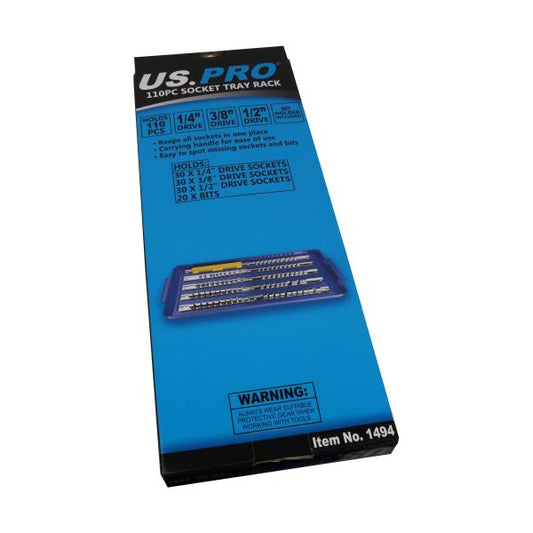 110PC SOCKET TRAY RAIL RACK US PRO