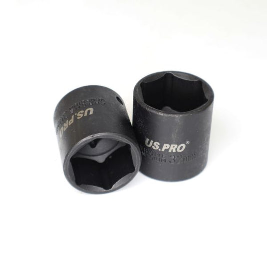 14PC 1/2" DR SHALLOW IMPACT SOCKETS METRIC US PRO