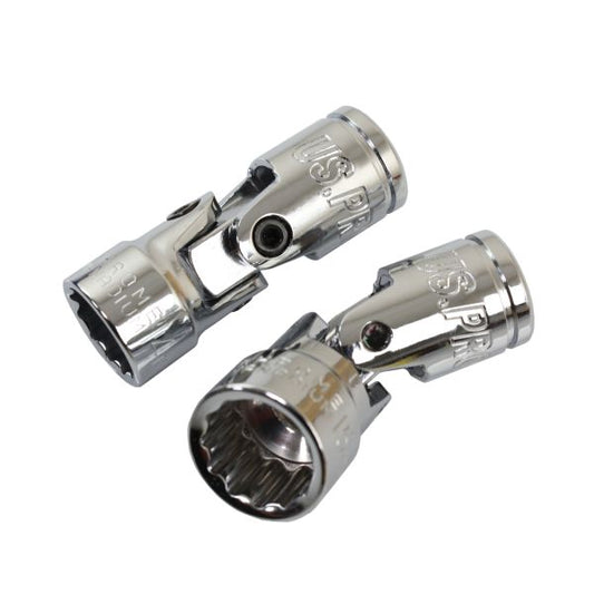 10PC 3/8" DR 12PT FLEXIBLE METRIC SOCKETS US PRO