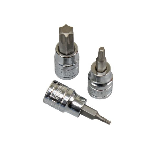 10PC 3/8" DR STAR BIT SOCKETS US PRO