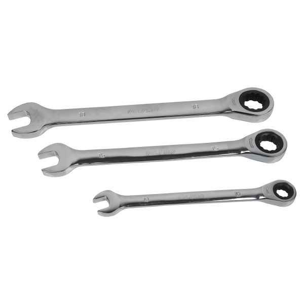 12PC METRIC GEAR RATCHET COMBINATION WRENCH SET US PRO