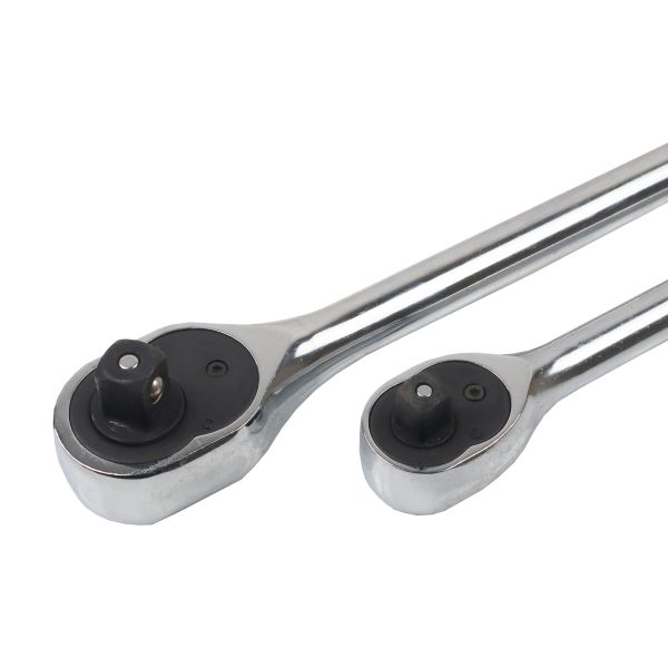 2PC EXTRA LONG RATCHET SET 3/8" & 1/2" DRIVES US PRO