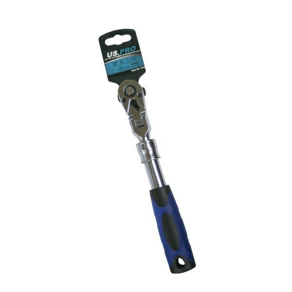 3/8" DR 72T FLEXIBLE EXTENDABLE RATCHET US PRO