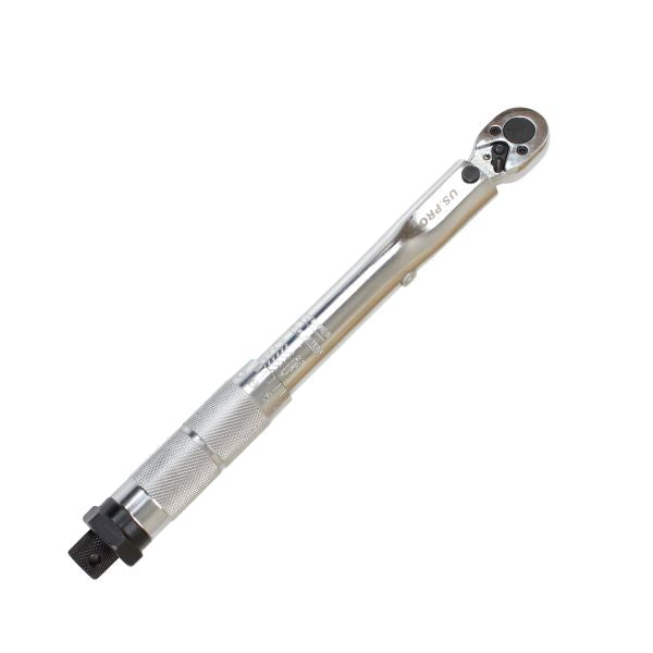 1/4" DR CLICK TORQUE WRENCH 5-25NM US PRO