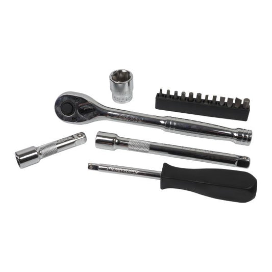 52PC 1/4" & 3/8" DR 6PT SOCKET SET IN EVA US PRO