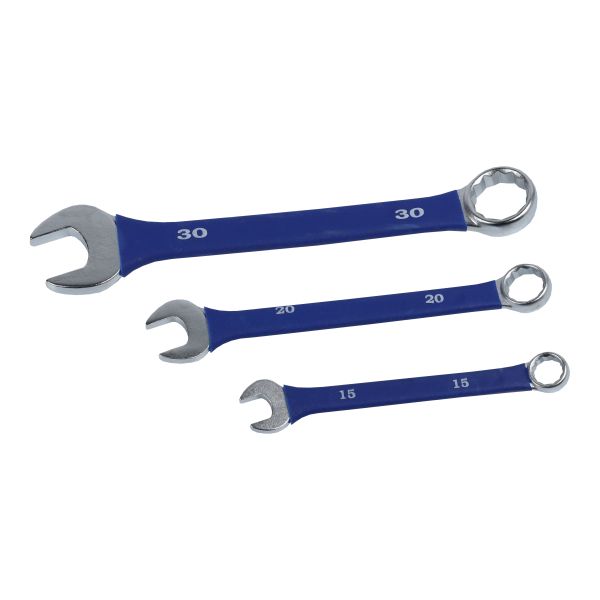 25PC METRIC COMBINATION WRENCH SET 6-32MM WITH GRIPS US PRO