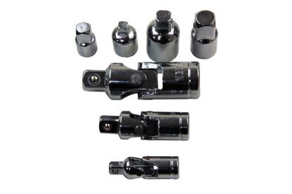 7PC UNIVERSAL JOINT & SOCKET ADAPTER SET BERGEN BY US PRO