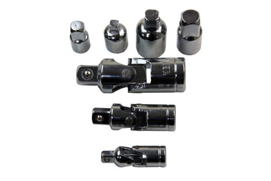 7PC UNIVERSAL JOINT & SOCKET ADAPTER SET BERGEN BY US PRO