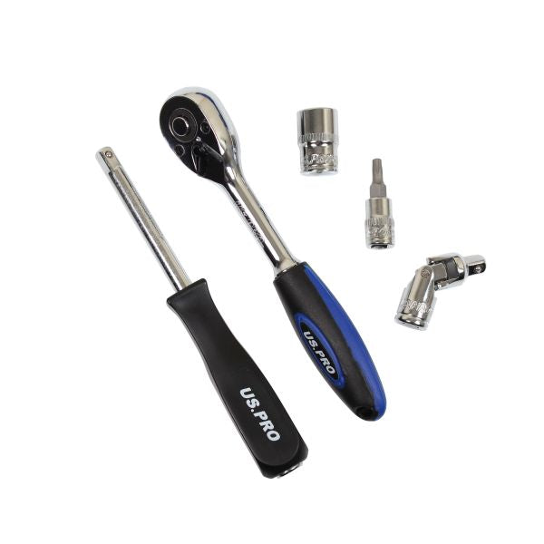 46PC 1/4" DR METRIC SOCKET SET US PRO