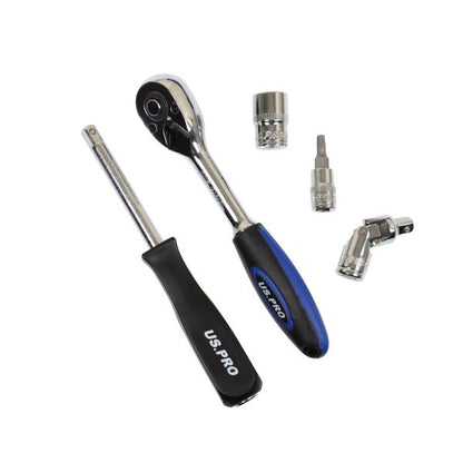 46PC 1/4" DR METRIC SOCKET SET US PRO