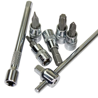 46PC 1/4" DR METRIC SOCKET SET US PRO