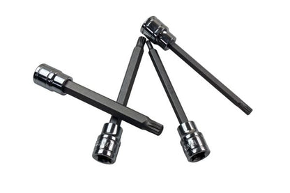 7PC 3/8" DR 110MM(L) SPLINE BIT SOCKETS US PRO