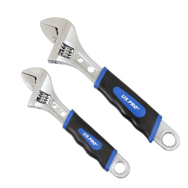4PC ADJUSTABLE WRENCH SET US PRO