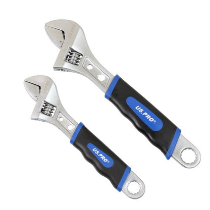 4PC ADJUSTABLE WRENCH SET US PRO