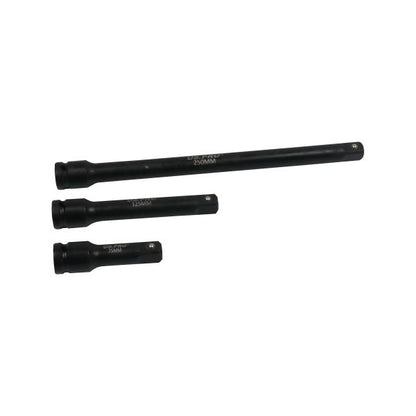 3PC 1/2" DR IMPACT EXTENSION BAR SET US PRO