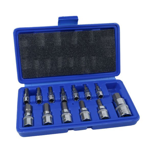 13PC METRIC HEX BIT SOCKET SET US PRO