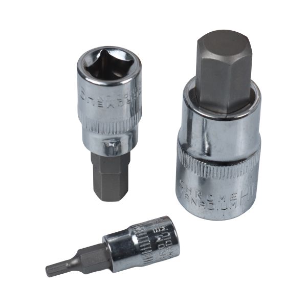 13PC METRIC HEX BIT SOCKET SET US PRO