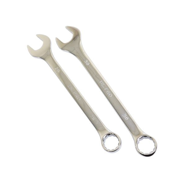 25PC METRIC COMBINATION SPANNERS - FOAM TRAY US PRO