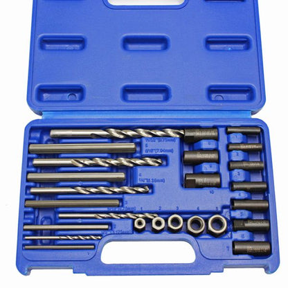 25PC SCREW EXTRACTOR DRILL AND GUIDE SET US PRO