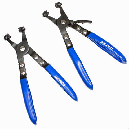 2PC HOSE CLAMP PLIERS SET US PRO