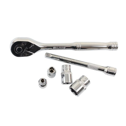 15PC 1/4" DR METRIC SOCKET SET US PRO