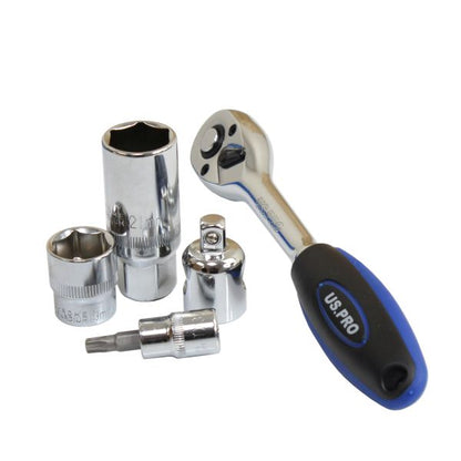 61PC 3/8" DR METRIC SOCKET SET US PRO