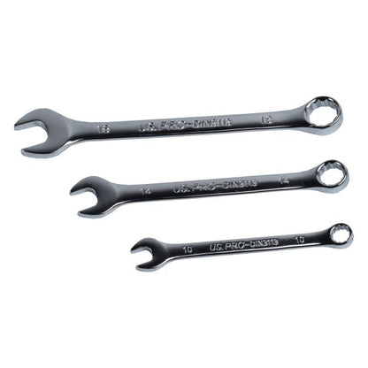 12PC METRIC COMBINATION WRENCH SET 8-19MM US PRO
