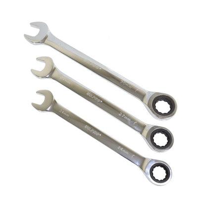 20 PC METRIC GEAR RATCHET SPANNER COMBINATION WRENCH SET US PRO