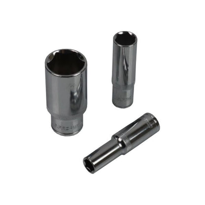 17PC 3/8" DR 6PT DEEP SOCKETS 8 - 24MM US PRO