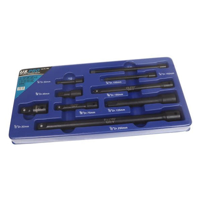 PC IMPACT EXTENSION BAR SET 1/4" 3/8" 1/2" US PRO