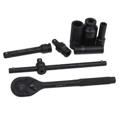 22PC 1/2" DR DEEP IMPACT SOCKET SET US PRO