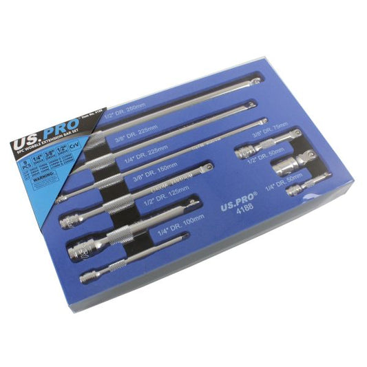 9PC WOBBLE EXTENSION BAR SET US PRO