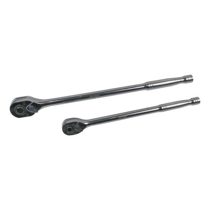 2PC EXTRA LONG RATCHET SET 3/8" & 1/2" DRIVES US PRO