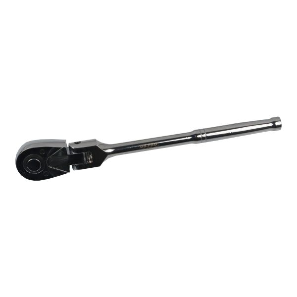 1/2" DR 72T FLEXI HEAD RATCHET WITH STRAIGHT HANDLE US PRO