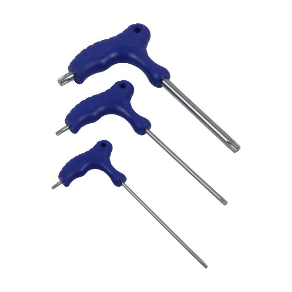 10PC T HANDLE STAR SET IN STORAGE RACK - T9 TO T50 US PRO