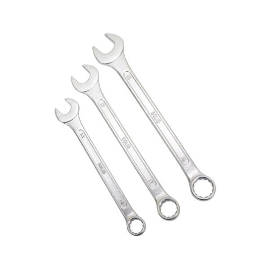 11PC METRIC COMBINATION SPANNER SET 6-14, 17, 19M US PRO