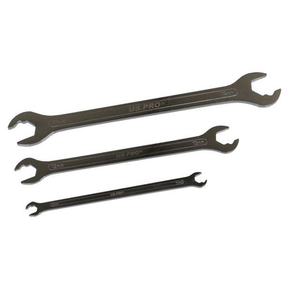 7PCS ULTRA THIN RATCHETING ACTION O/END SPANNER SET 6-19MM US PRO