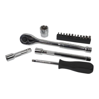 52PC 1/4" & 3/8" DR 6PT SOCKET SET IN EVA US PRO