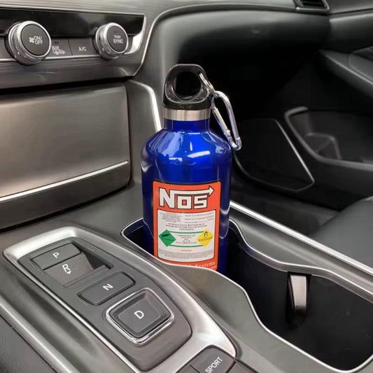 Blue NOS Nitrogen Cylinder Vacuum Stainless Steel Kettle 500ml High-capacity Travel Sports Bottle Water Container