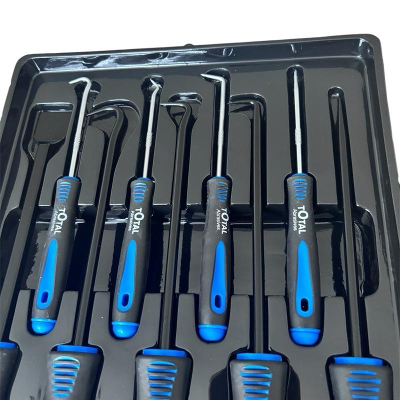 Hook Pick Scraper Set - 9 Piece Total Tools