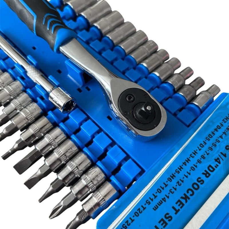 28PCS 1/4"DR SOCKET SET
