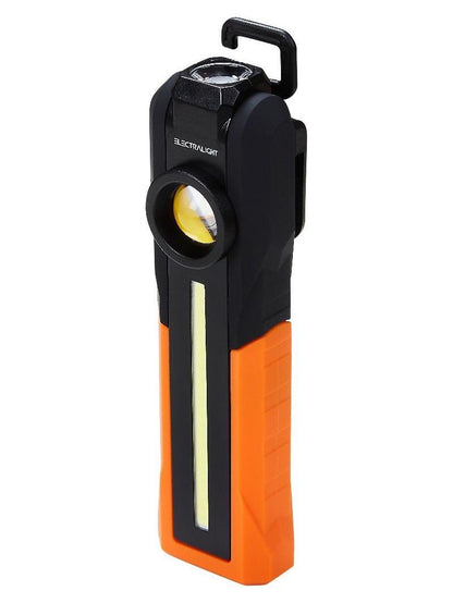 MAGNETIC ELECTRALIGHT 350 LUMEN COB RECHARGEABLE WORK LIGHT TORCH LIFETIME GUARANTEE BLUE SPOT