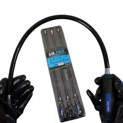 3PC FLEXI SCREWDRIVERS & BITS SET US PRO