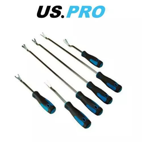 6PC DOOR PANEL & TRIM REMOVAL TOOL SET US PRO